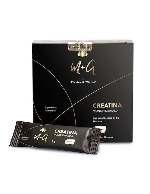 Creapure suplemento alimenticio en polvo para preparar bebida Plenius&Winner con creatina monohidratada de 150 G