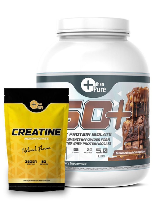 Kit de suplementación Fit Nutrition con proteína whey y creatina monohidratada sabor chocolate de 2.2 kg