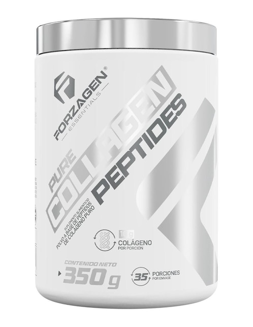 Péptidos de colágeno Forzagen con colágeno sin sabor de 350 g