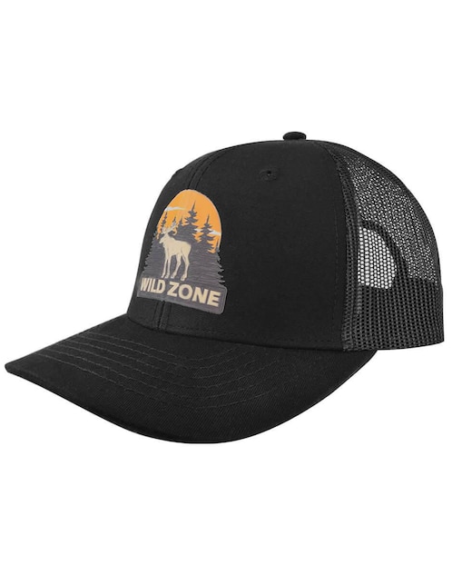 Gorra visera curva snapback para campismo Sion Wild Zone para hombre