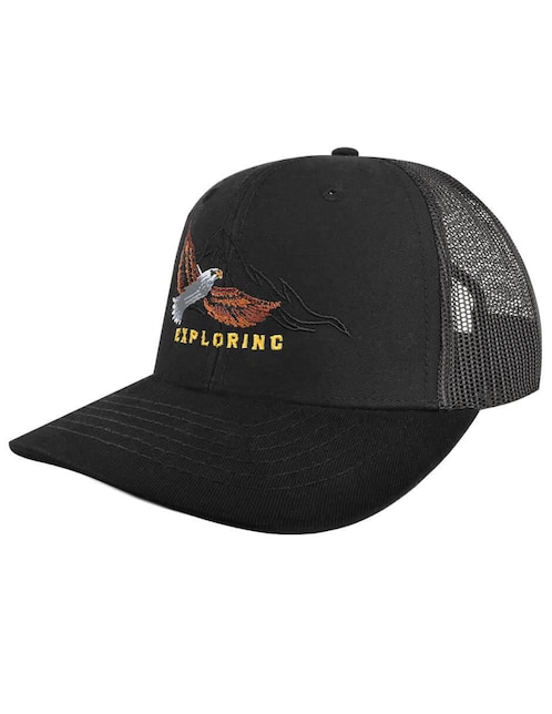 Gorra visera curva snapback casual Sion Exploring para hombre