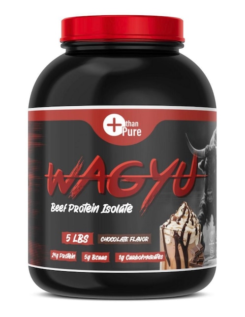 Aislado de proteína de carne de res Fit Nutrition con proteína sabor chocolate de 2.2 kg