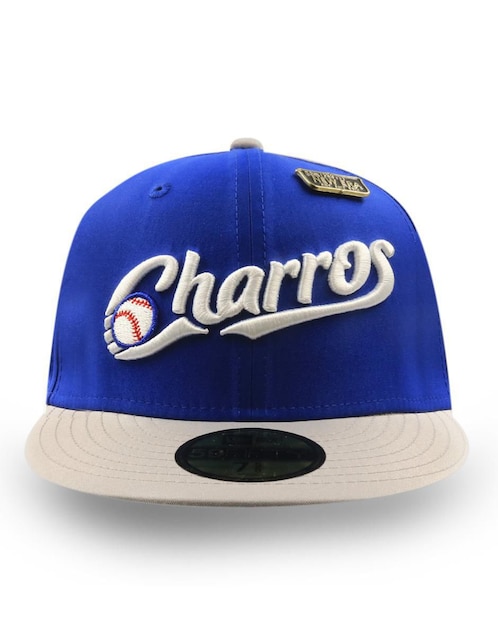 Gorra visera plana cerrada para béisbol New Era Charros de Jalisco Unisex