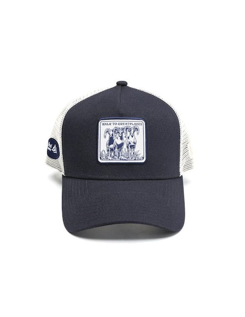 Gorra visera curva correa ajustable para campismo Flexi unisex
