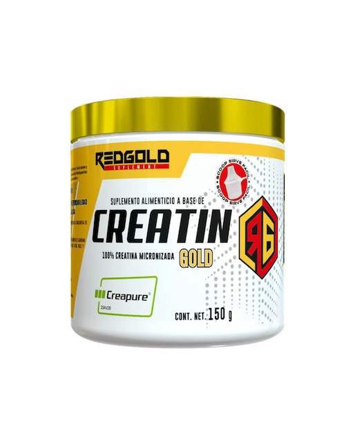 Creatina gold creapure micronzada 30 servicios Red Gold Supplements de 150g
