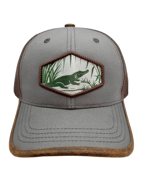 Gorra visera curva snapback casual Sion Great Outdoors cocodrilo México para adulto
