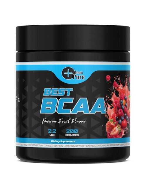 Recuperador More Than Pure con BCAA sabor frutos rojos de 1 kg