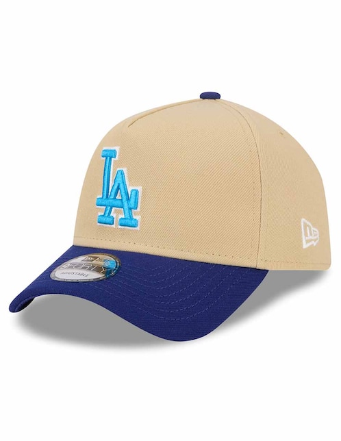 Gorra visera curva snapback para béisbol New Era City Side Patch Los Angeles Dodgers adulto