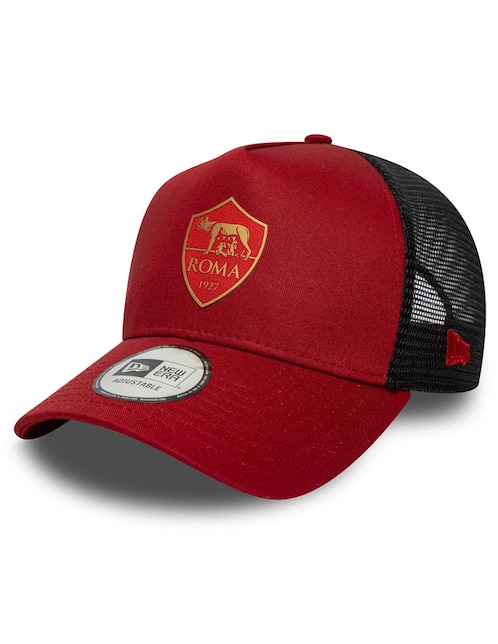 Gorra visera curva snapback para fútbol New Era Spring 26 Team Sports A.S Roma para adulto