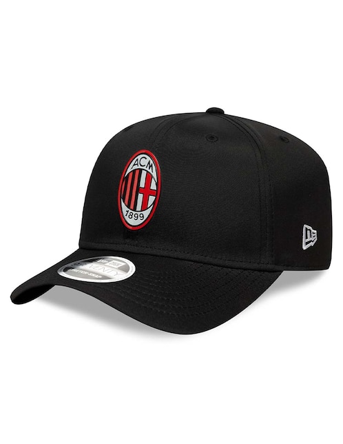 Gorra visera curva snapback para fútbol New Era Spring 26 Team Sports AC Milan para adulto