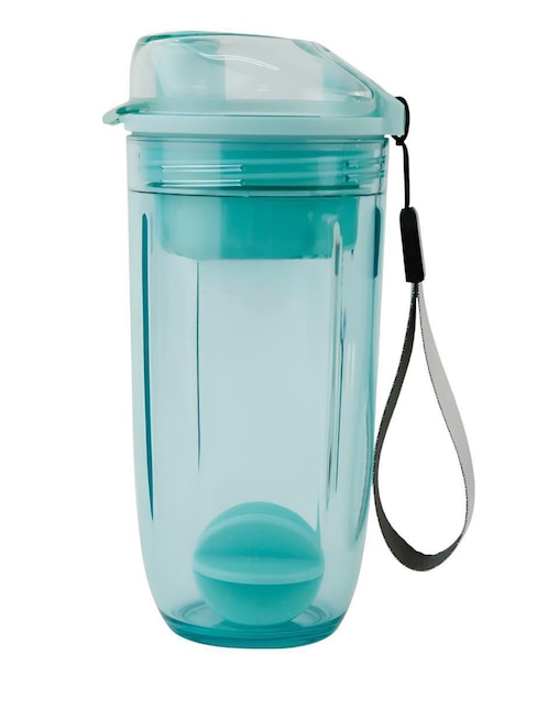 Termo shaker Xtellar de plástico con tapa push pull 400 ml