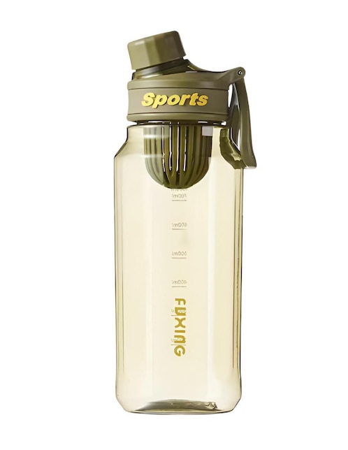 Termo shaker Xtellar de plástico con tapa rosca 750 ml