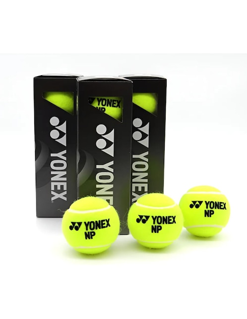 Set de pelotas para tennis