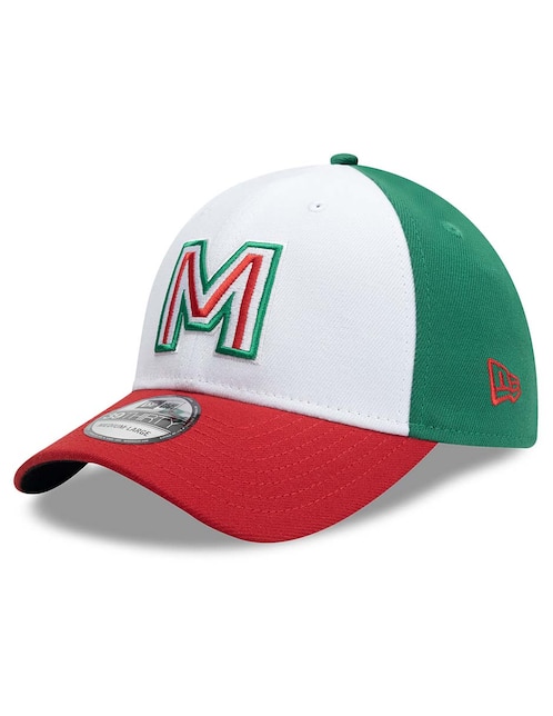 Gorra visera curva cerrada para béisbol New Era Serie del Caribe LMP México unisex