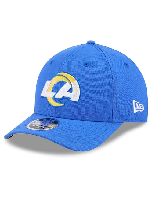 Gorra visera curva correa ajustable para fútbol americano New Era NFL Team Stock Los Angeles Rams para adulto