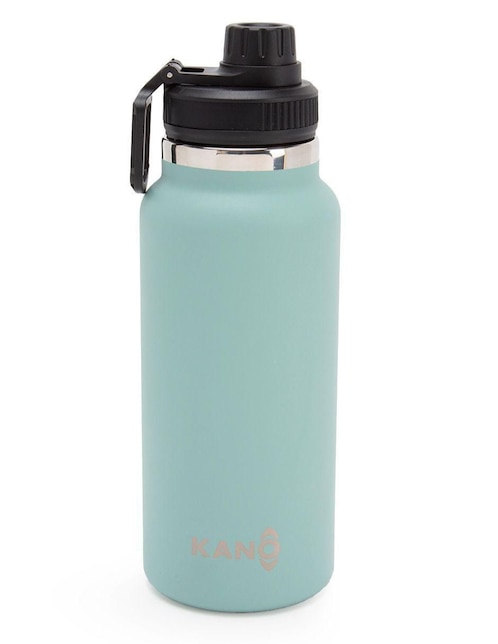 DROPLET Botella de agua Droplet de acero inoxidable KABK0113 con tapa rosca 1 L