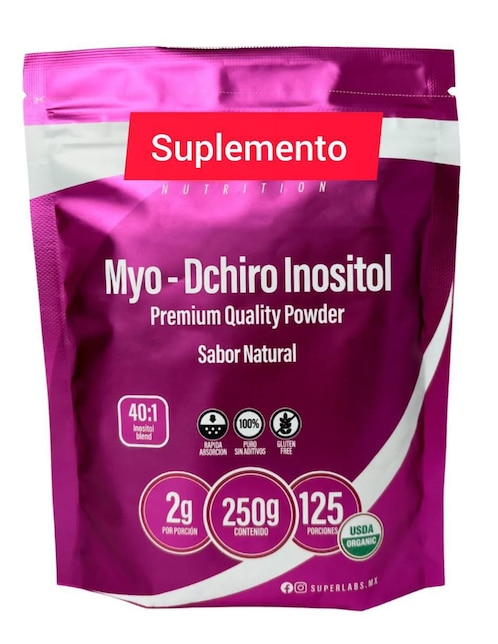 LAB Myo inositol Lab con myo & d-chiro inositol de 250 g