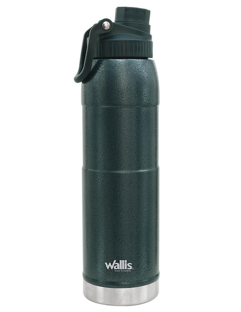 Termo Wallis de acero inoxidable con tapa rosca 1 L