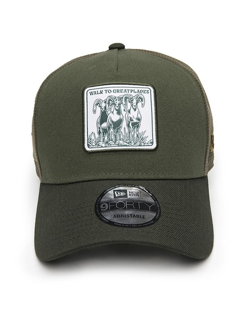 Gorra visera curva snapback casual Flexi Country x New Era para hombre
