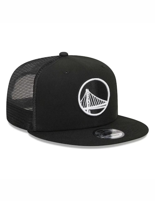 Gorra visera plana correa ajustable para básquetbol New Era 950 Eg Trckr Golden State Warriors unisex
