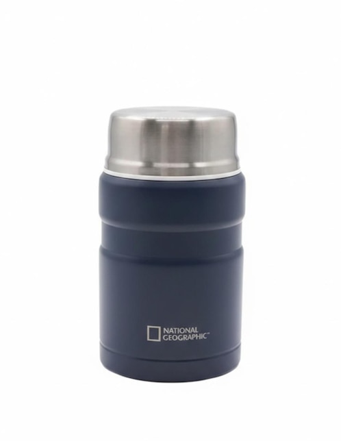 Termo National Geographic de acero inoxidable con tapa rosca 750 ml