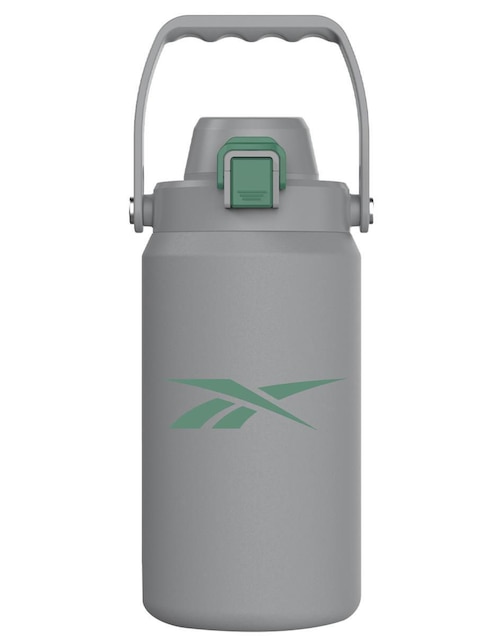 Termo Reebok de acero inoxidable con tapa flip top 1 L