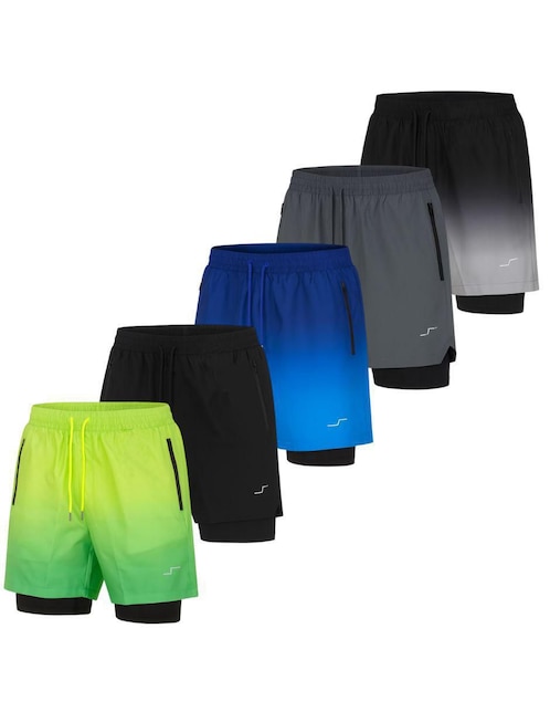 Set short para entrenamiento hombre Set short para entrenamiento hombre