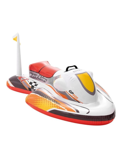 Inflable acuático forma de moto Intex