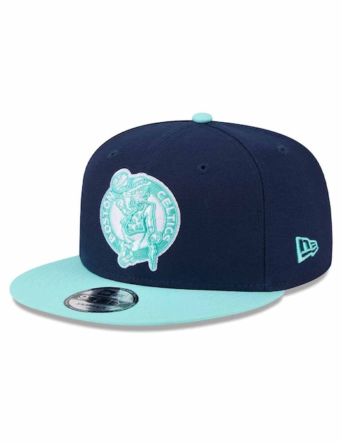 Gorra visera plana snapback para Básquetbol New Era Nba Boston Celtics unisex