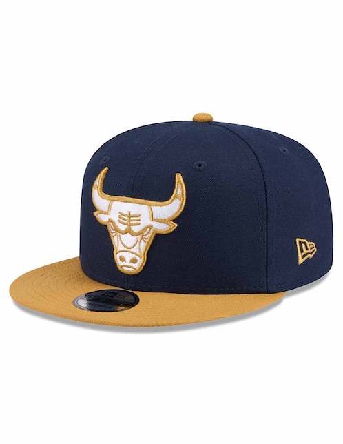 Gorra visera plana snapback para Básquetbol New Era Nba Chicago Bulls unisex