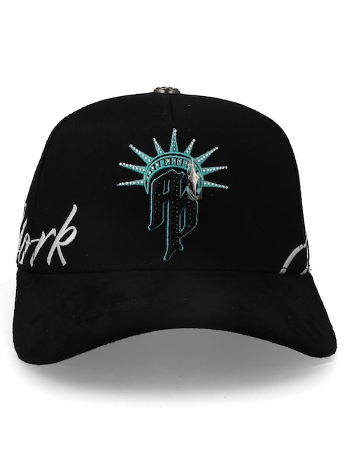 Gorra visera curva snapback Aplomo para adulto