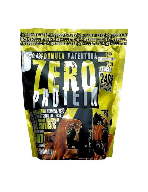 Proteína hidrolizada zero sabor chocolate de 1 kg