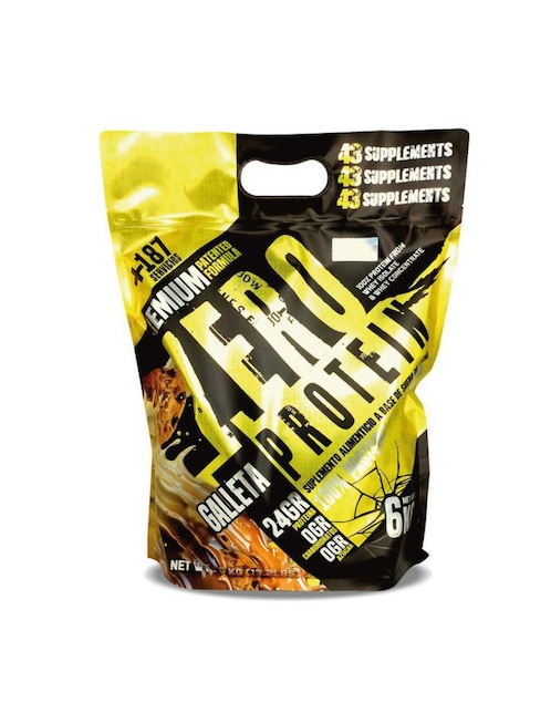 Proteína hidrolizada zero 43 Supplements sabor galleta de 6 kg
