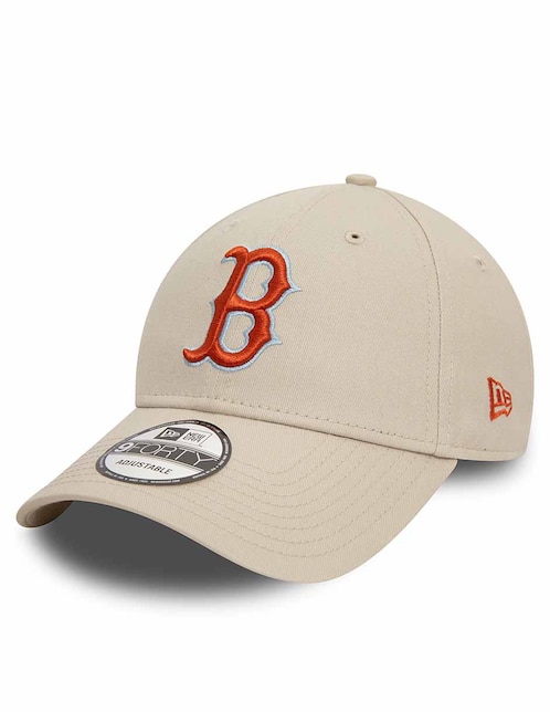 Gorra visera curva correa ajustable para béisbol New Era Mlb Boston Red Sox unisex