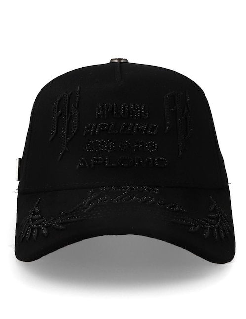Gorra visera curva snapback Aplomo para adulto