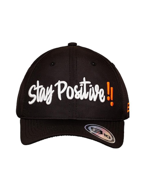 Gorra visera curva hebilla B10 Stay Positive unisex