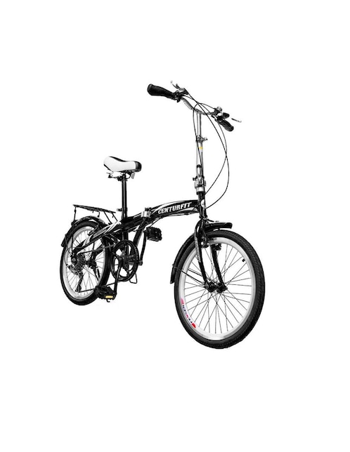 CENTURFIT Bicicleta deportiva vintage plegable Rodada 20 7 Velocidades Centurfit