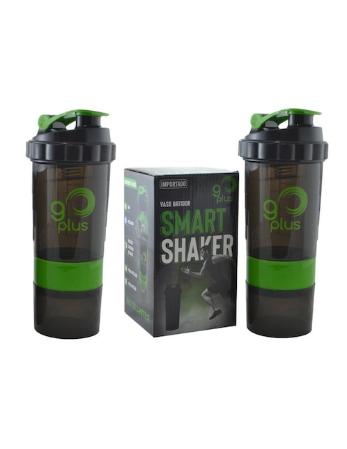 Vaso batidor Go plus shaker de plástico