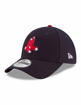 Gorra Visera Curva Velcro New Era The League MLB Red Sox Para Hombre