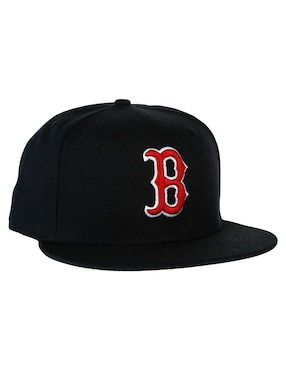 Gorra visera plana cerrada New Era Performance MLB Red Sox adulto