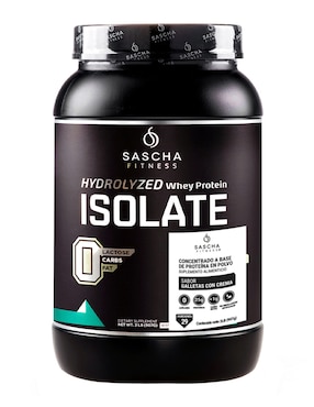 Proteína Hidrolizada Sascha Fitness sabor cookies & cream de 907 g