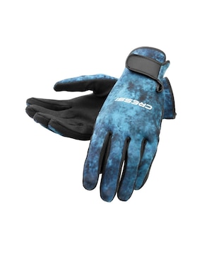 Guantes buceo pesca Cressi Blue Hunter