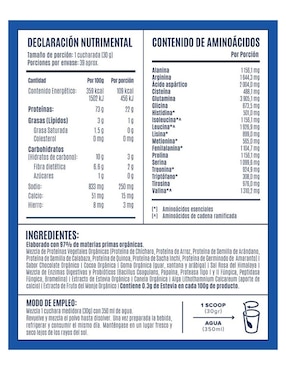Proteína Vegetal Orgánica Falcon Protein sabor chocolate de 1.17 kg