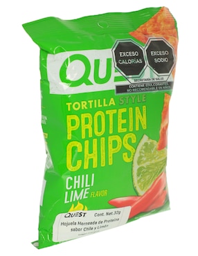 Quest chips horneadas de proteína sabor chile y limón Quest 32 g