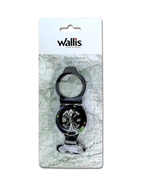 Brújula plegable Wallis de bolsillo
