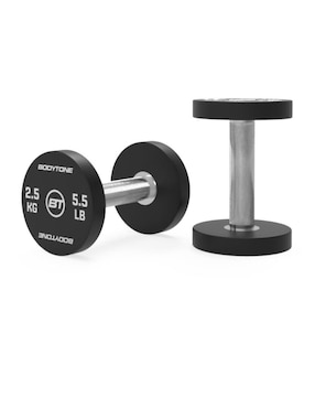Set mancuernas de peso fijo Bodytone 2.5 kg 2 piezas