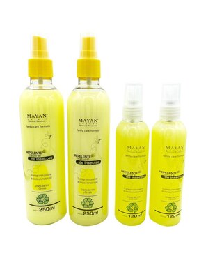 Paquete 12 AFX Products Repelente Natural Para Mosquitos Formula Deportes