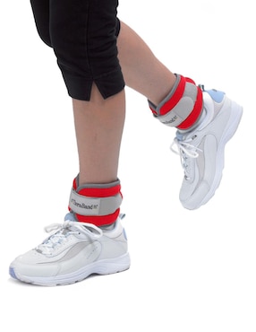 Par de polainas Theraband de .45 kg rojo