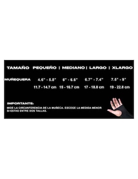 Muñequera para multidisciplina Copper Heal