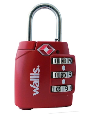 Candado Wallis Seguridad TSA